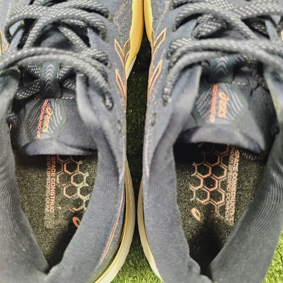 Asics Gel-Kayano 29 Midnight Papaya Athletic Running Sneakers Womens Size 9 - Picture 8 of 9